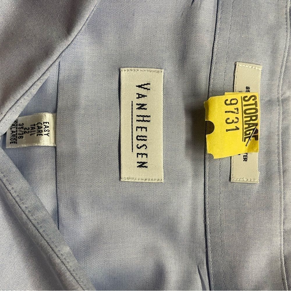 Van Heusen Sky Blue Dress Shirt